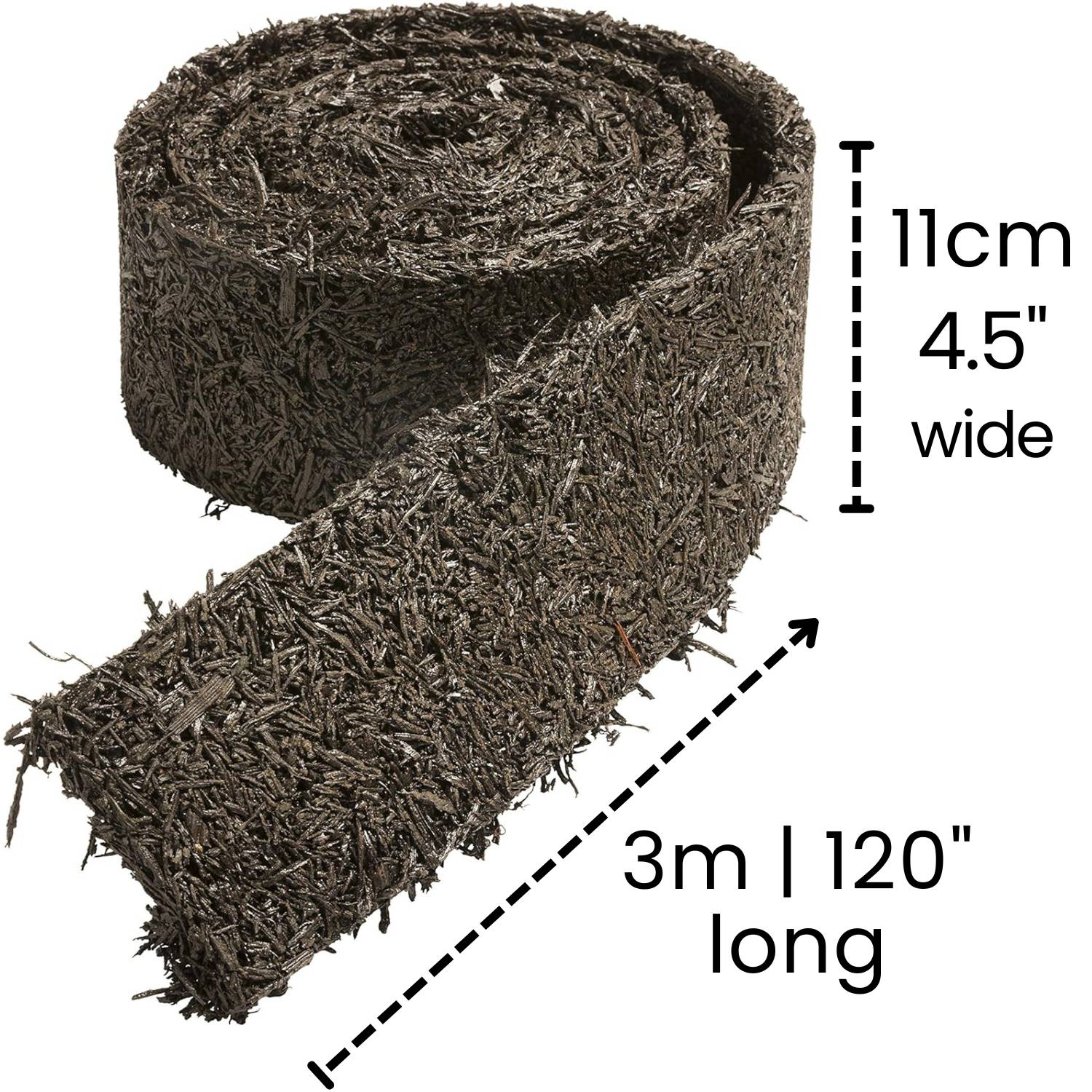 Rubber Mulch Bed Edging (3 m roll): image 5