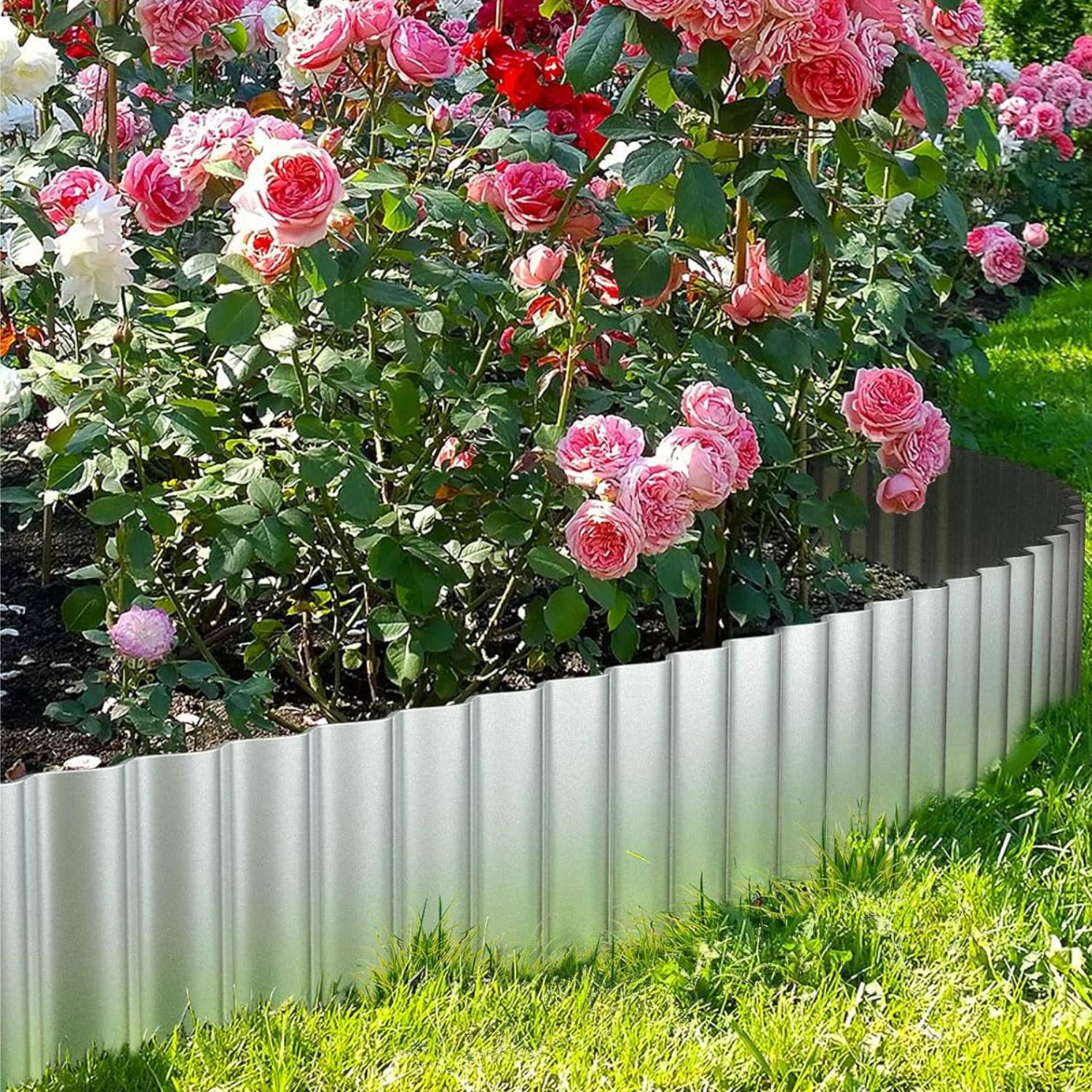 Corrugated Metal Garden Edging (per metre): image 7
