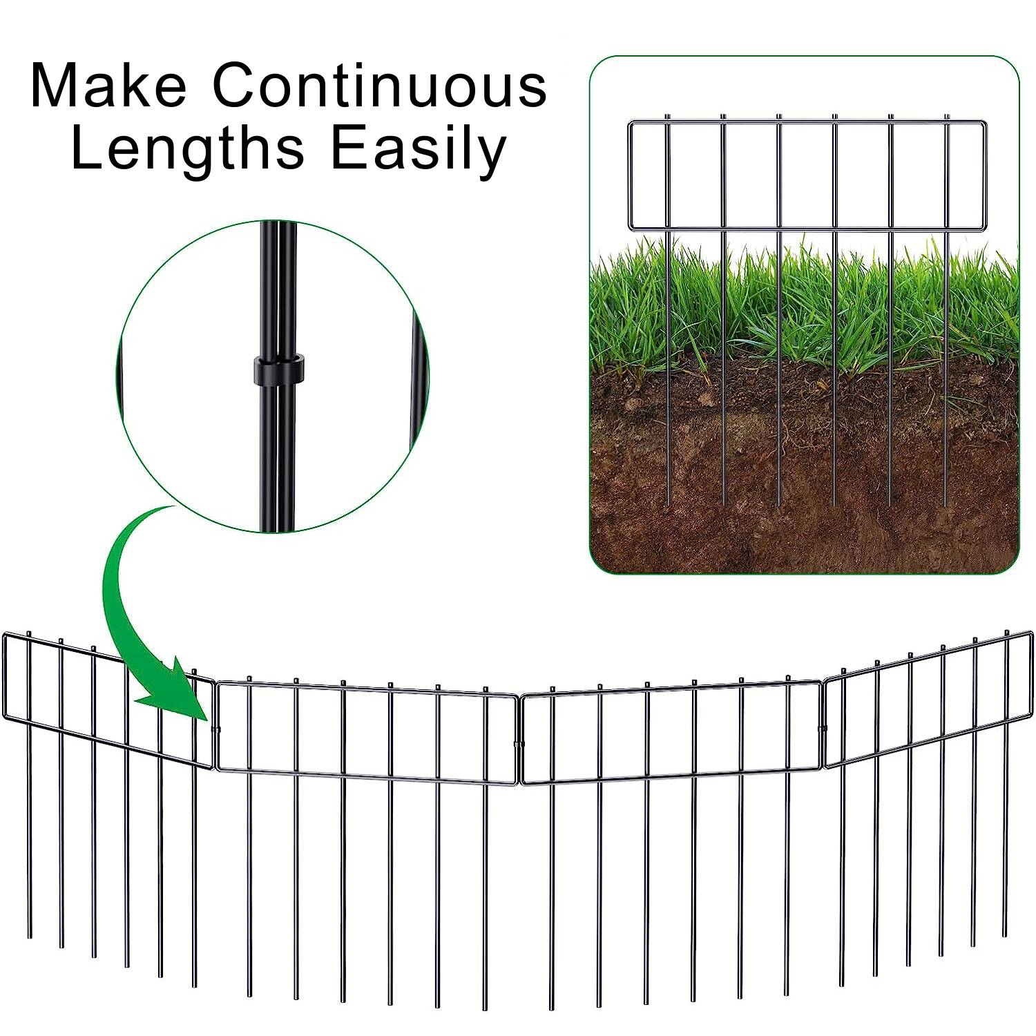 Garden Border Fence (10 panel pack, 3.3 m): image 3