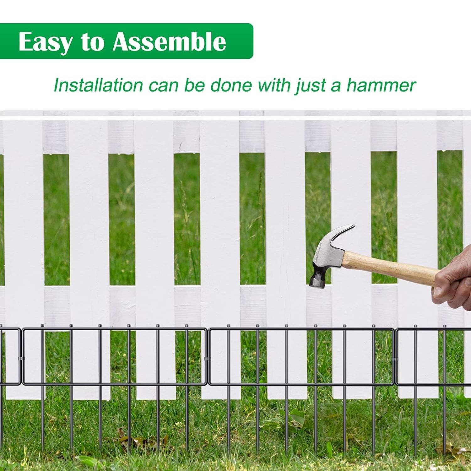 Garden Border Fence (10 panel pack, 3.3 m): image 5