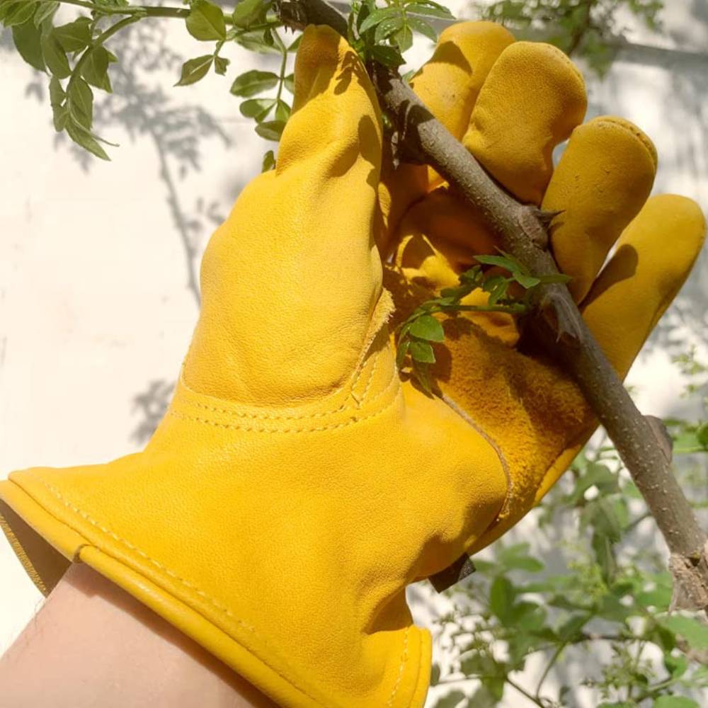 Leather Gardening Gloves (S): image 1