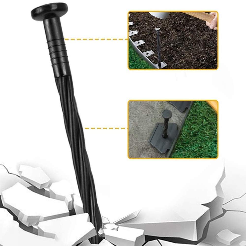 Plastic Edging Spikes (pack of 10): image 1