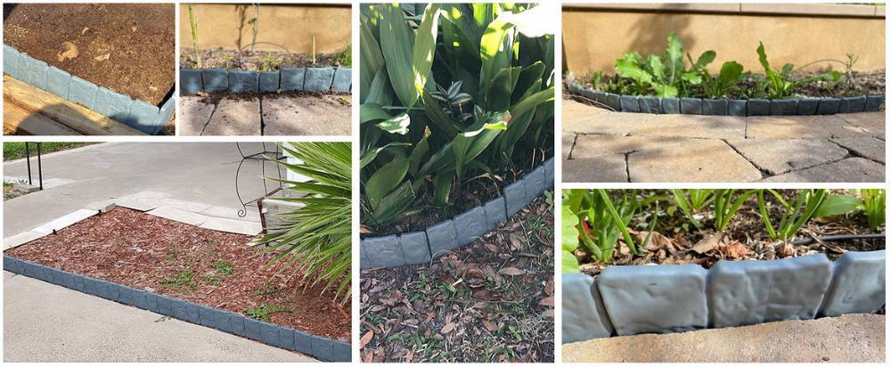 Stone Effect Bed Border (per 24 cm piece): image 2