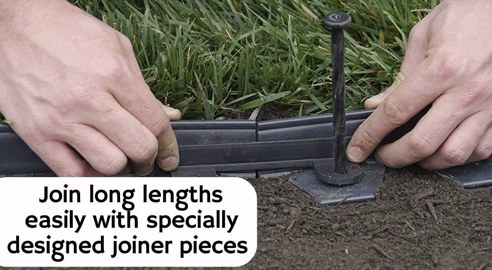 Plastic Garden Edging Kit 5 cm (per metre): image 7