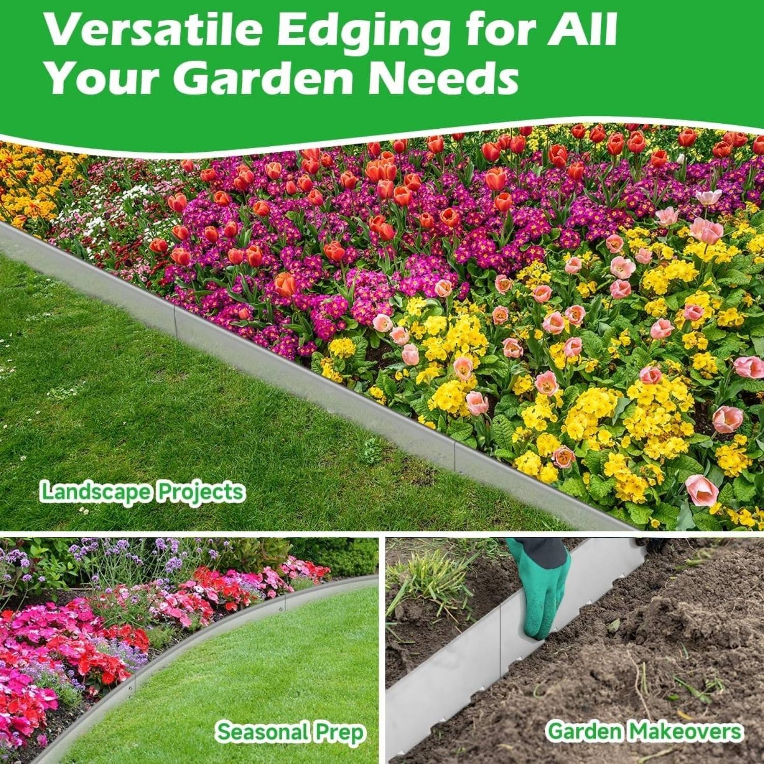 Stainless Steel Landscape Edging 50 mm (per metre): image 4
