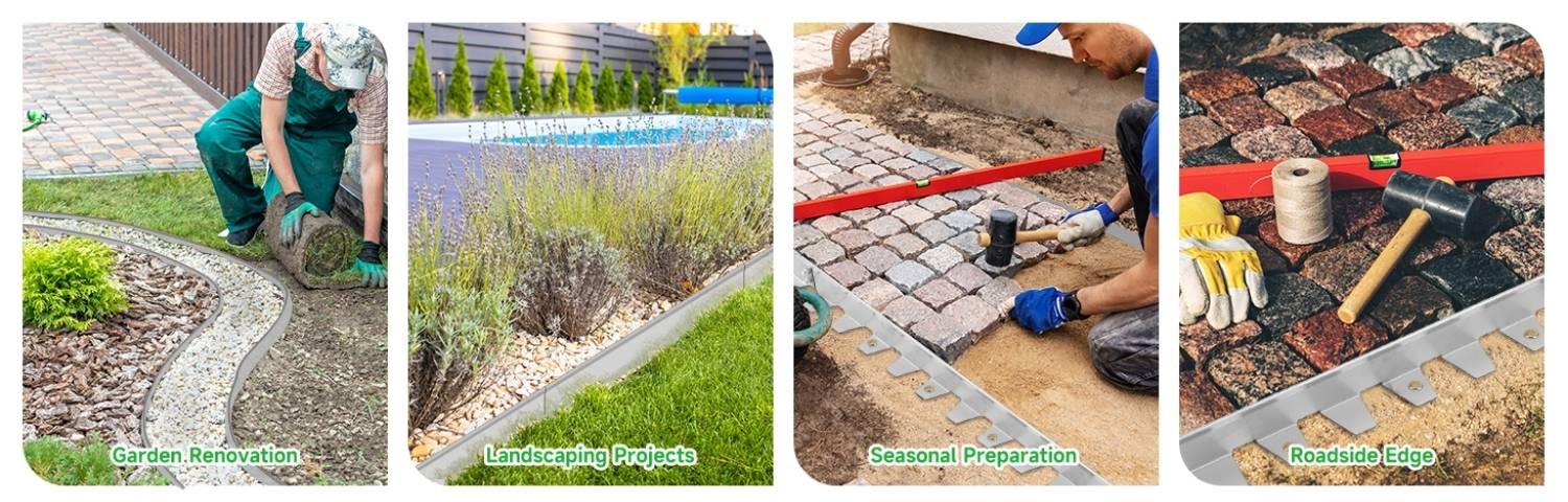 Stainless Steel Landscape Edging 50 mm (per metre): image 12