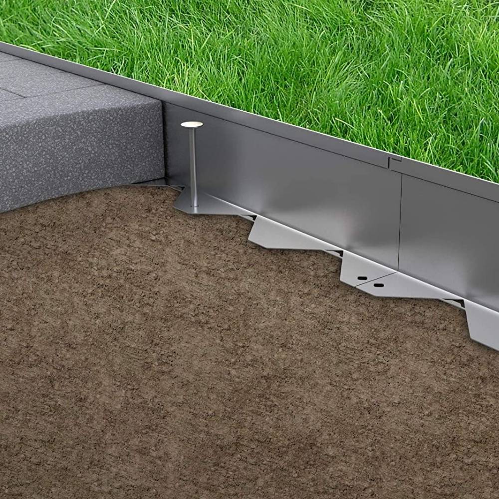 Stainless Steel Landscape Edging 200 mm (per metre): image 21