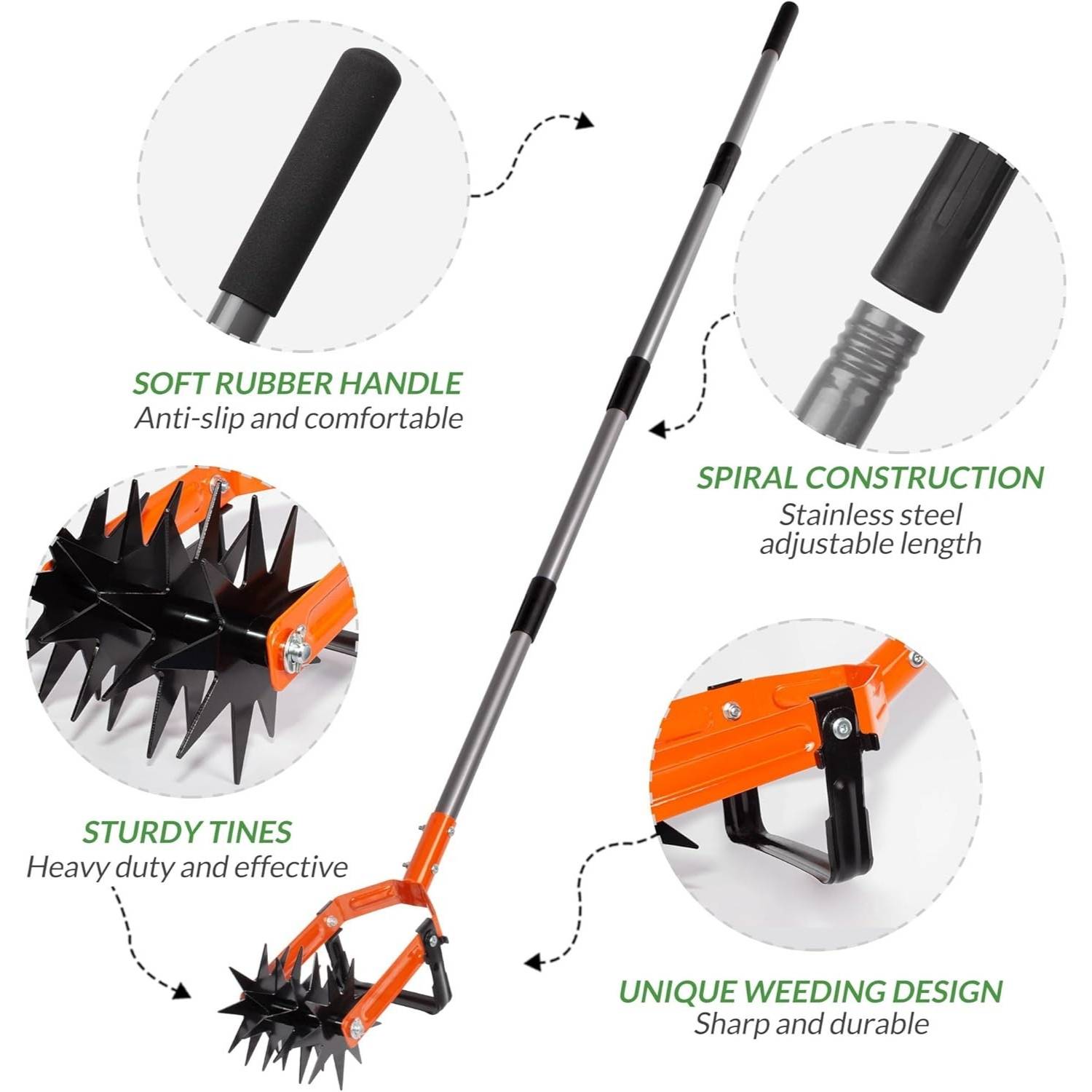 Hand Held Tiller Cultivator: image 2