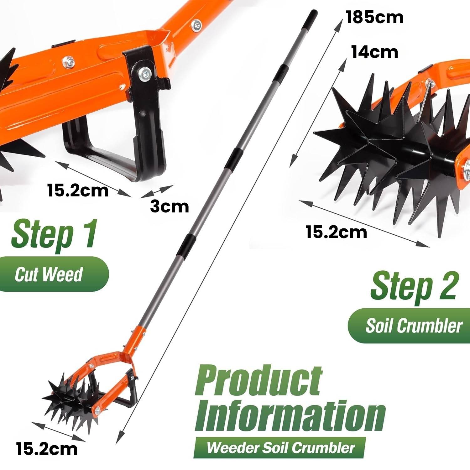 Hand Held Tiller Cultivator: image 5